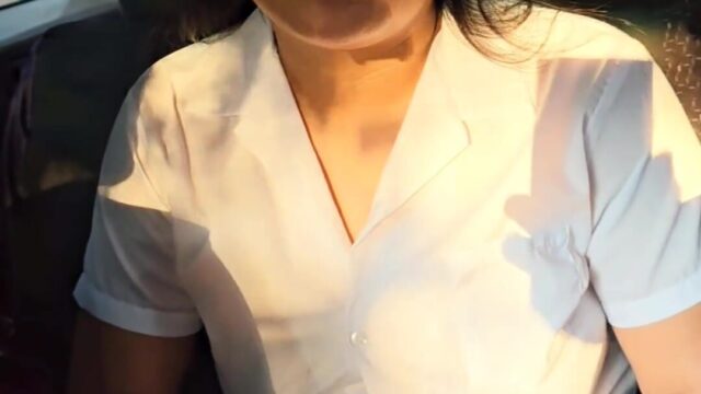 “Carbaleon96 Colegiala Tetona Le Agradece A Su Por Llevarla A La Escuela Con Sexo Caliente Y Tragando Semen”